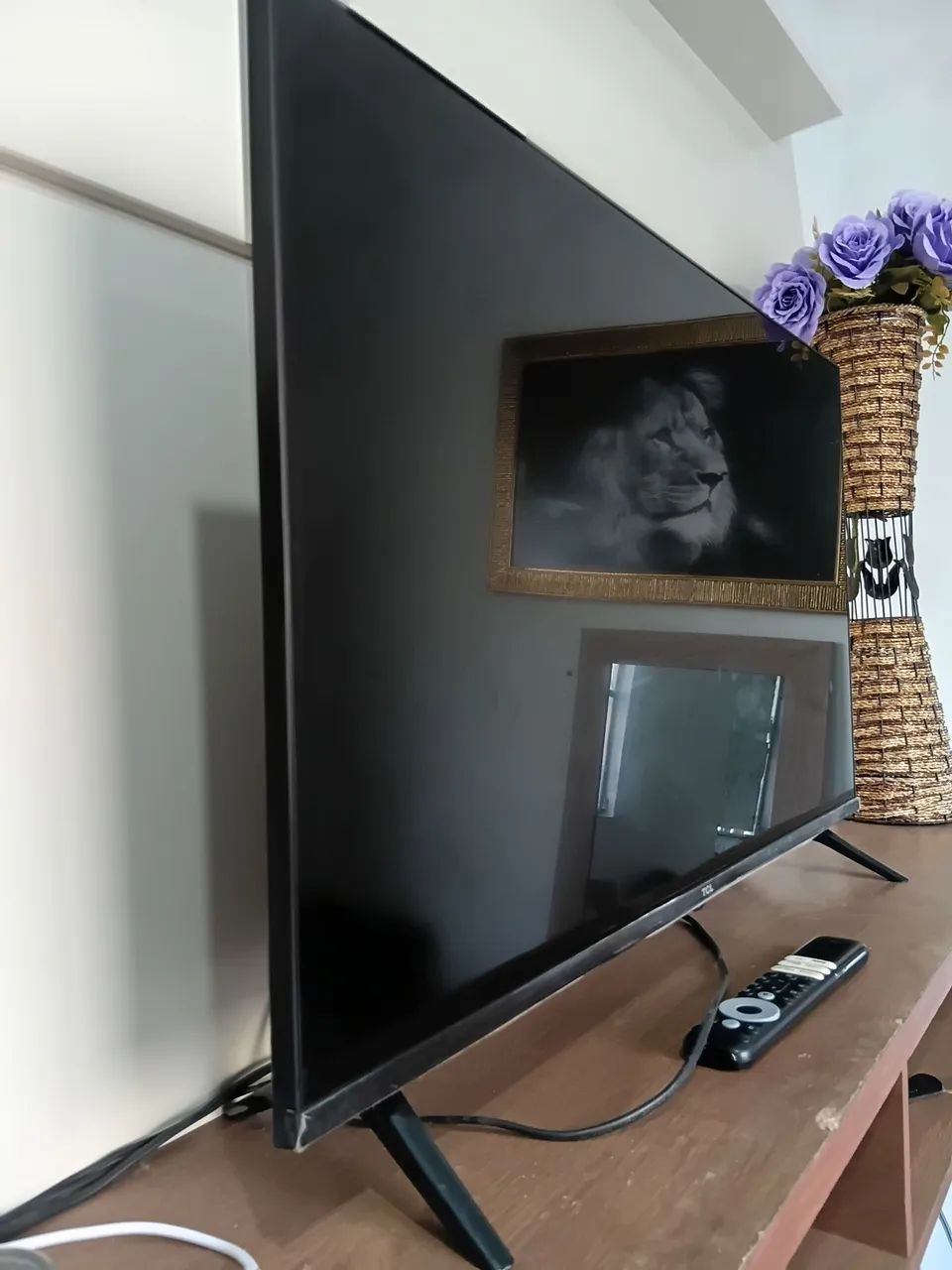 Vendo TV TCL 32 polegadas nova no plástico 7 meses de uso  - Foto 3