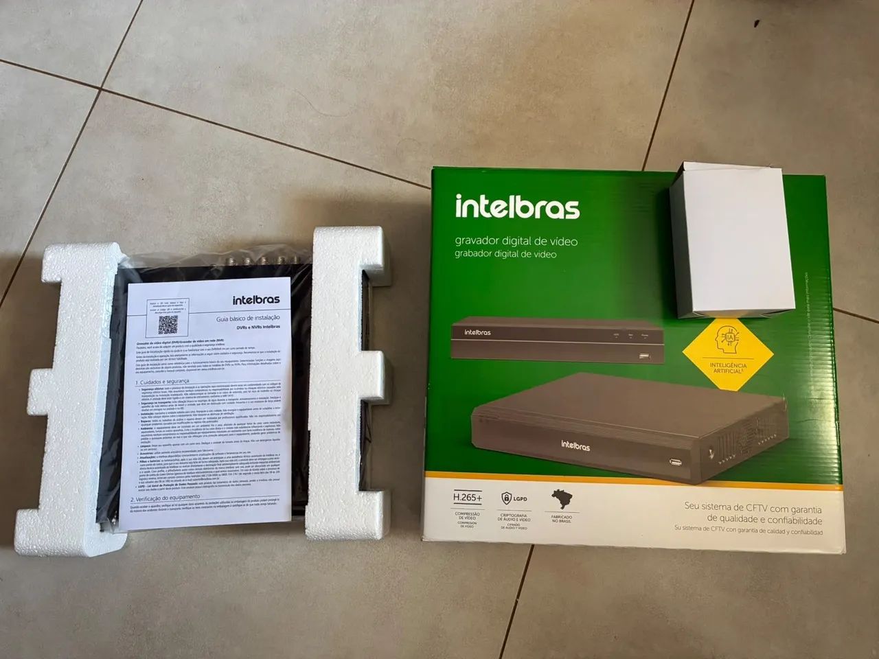 DVR multi 16 canais Intelbras com HD  2 tera