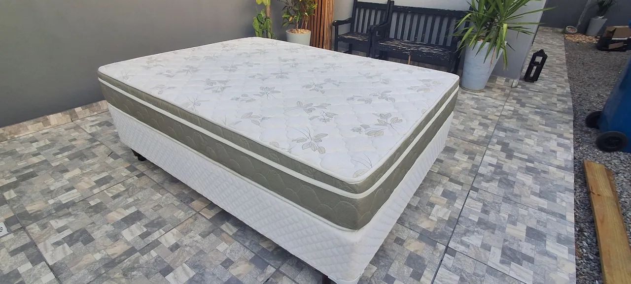 Excelente cama box casal  - Foto 4