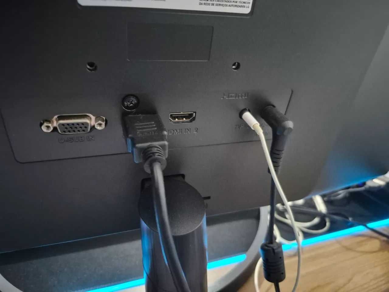 Monitor Gamer LG 24" IPS Full HD 75Hz 1ms FreeSync - Com Caixa Original - Foto 3
