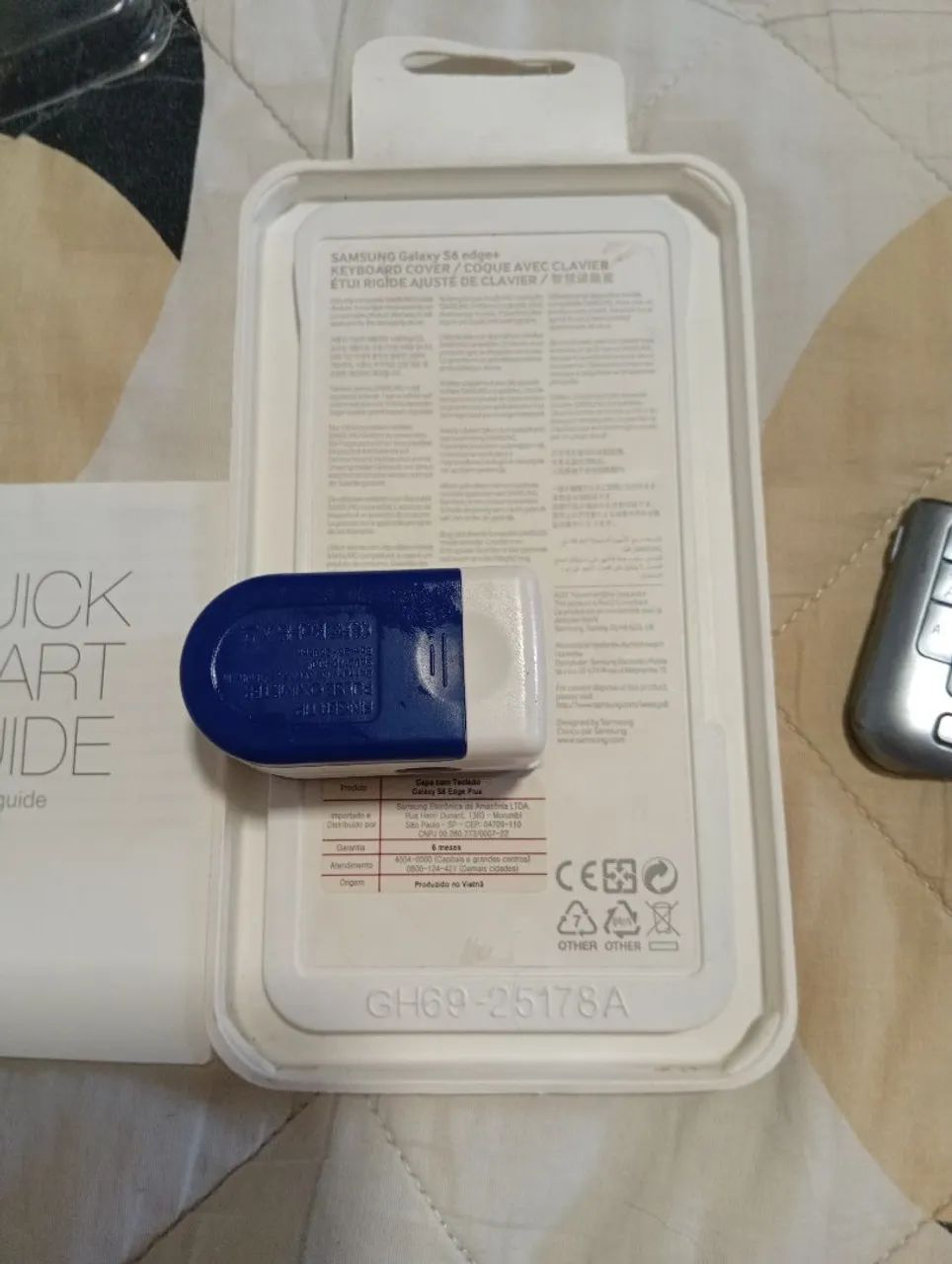 Capa do Samsung Galaxy S6 Edge plus com pequenas marcas de uso - Foto 4