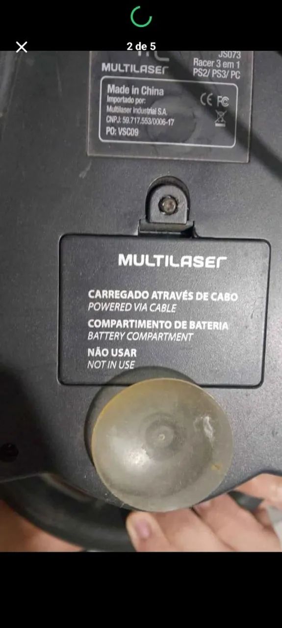 VOLANTE DE VIDEOGAME  - Foto 4