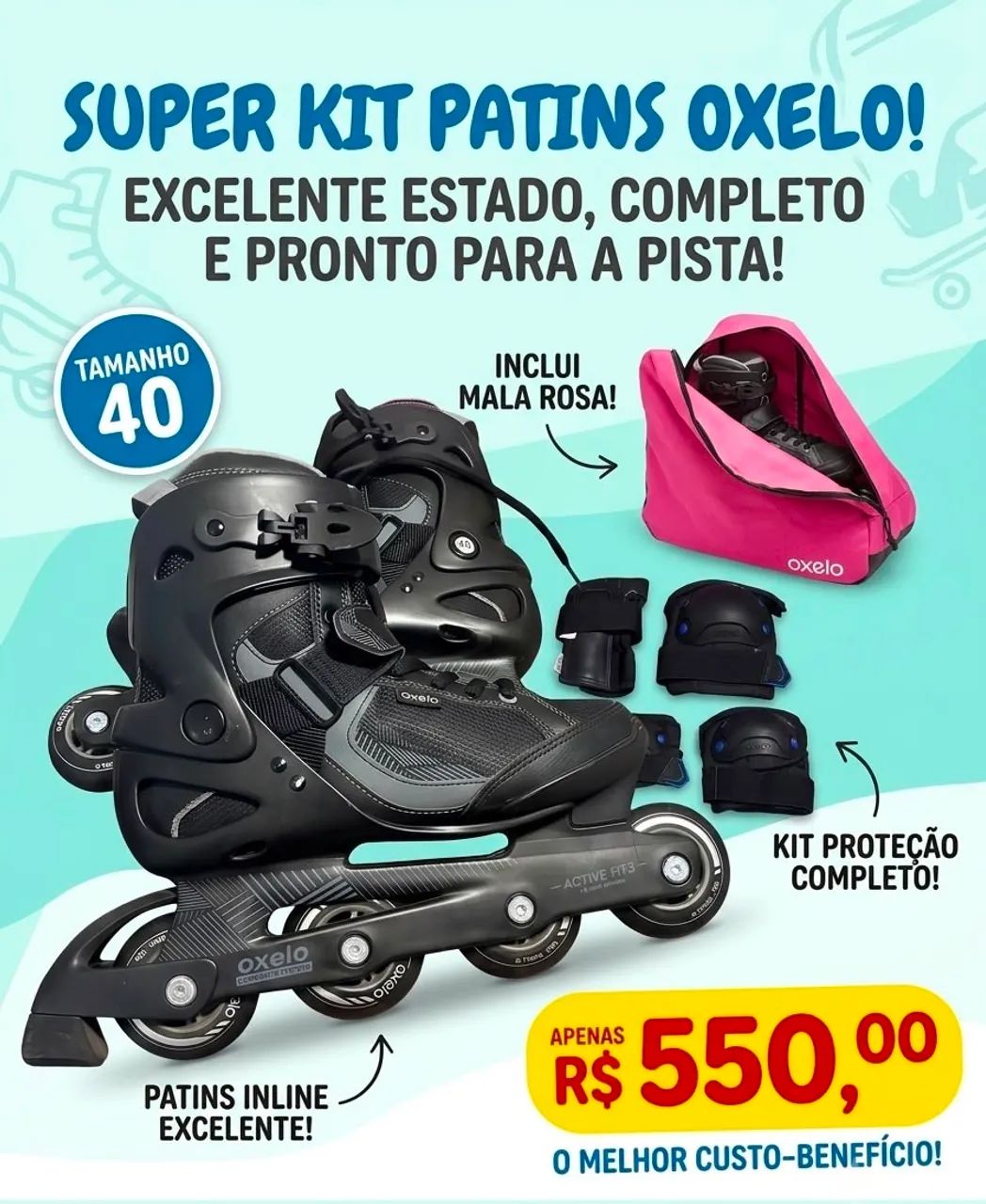 Kit patins  - Foto 4