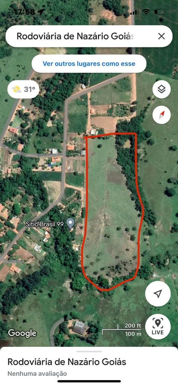 Terreno em Nazario -