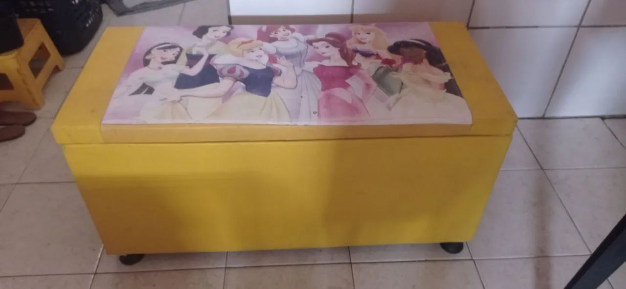 PUFF BAÚ EM ORDEM  - Foto 2