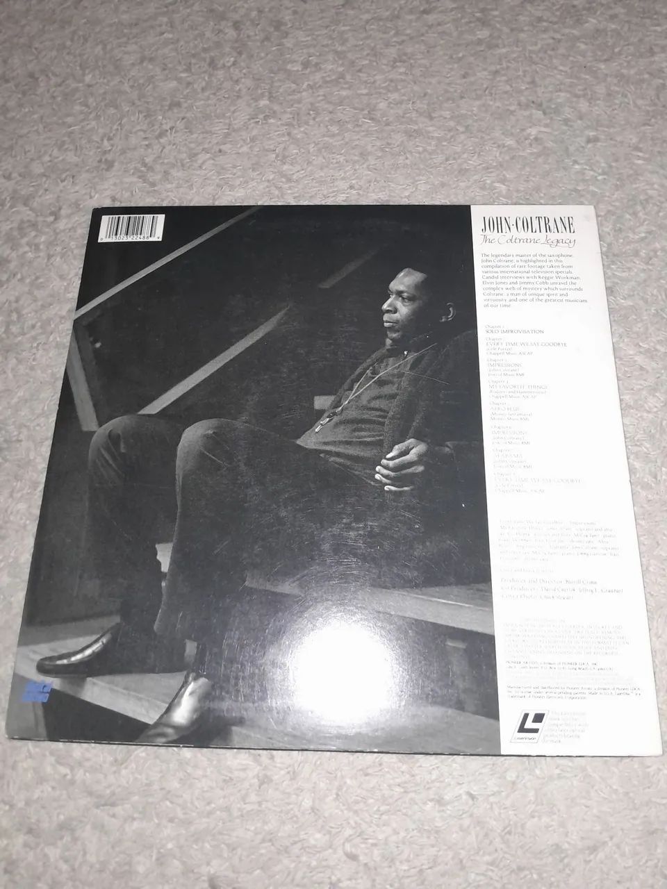 Laserdisc John Coltrane - The Coltrane Legacy (importado) - Foto 2