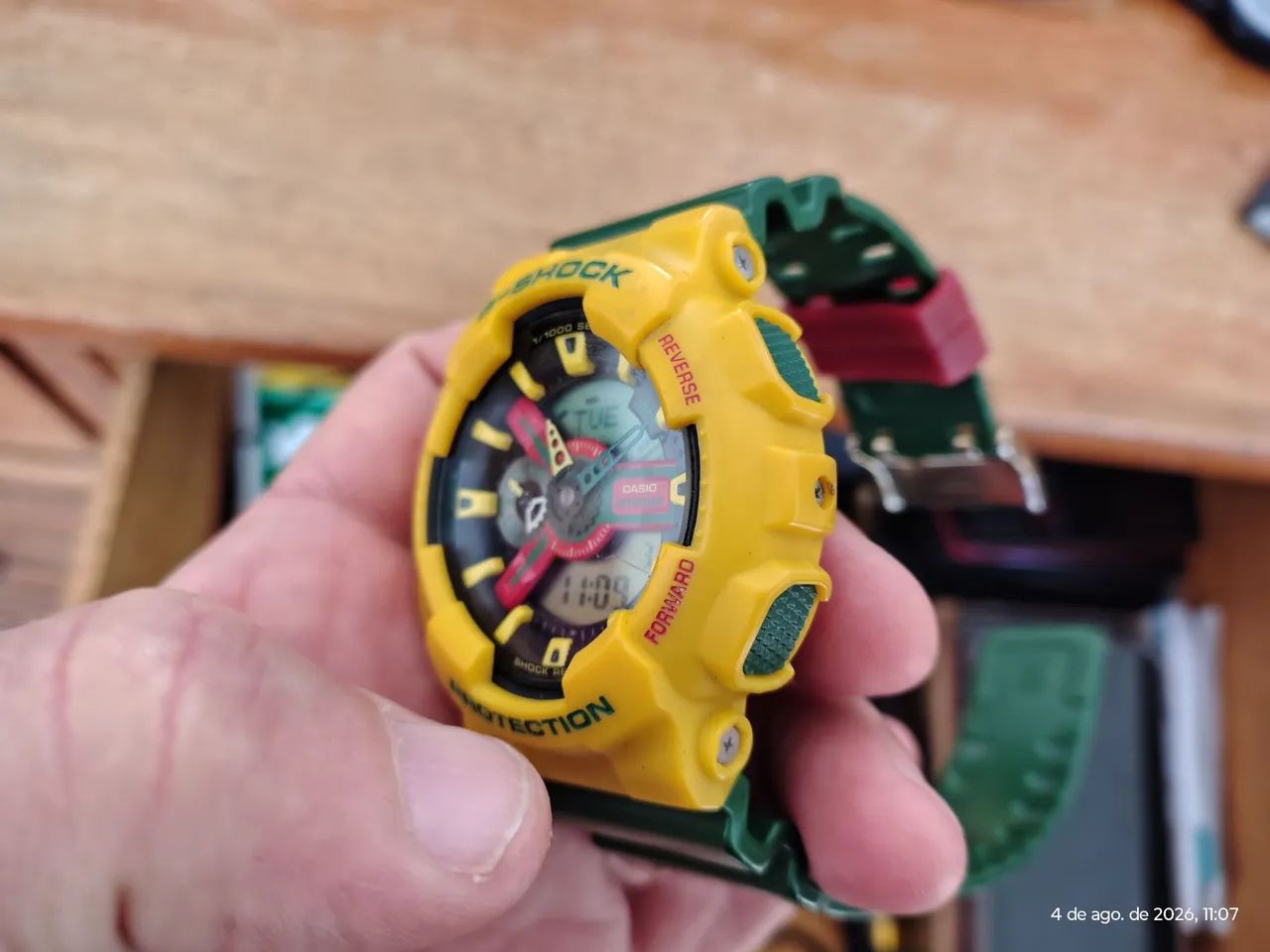 Relógio Casio g shock rastafari  - Foto 3