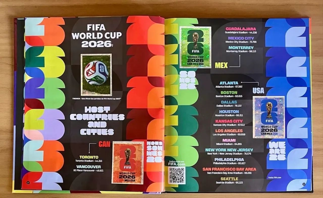 Vendo Álbum completo da copa 2026 