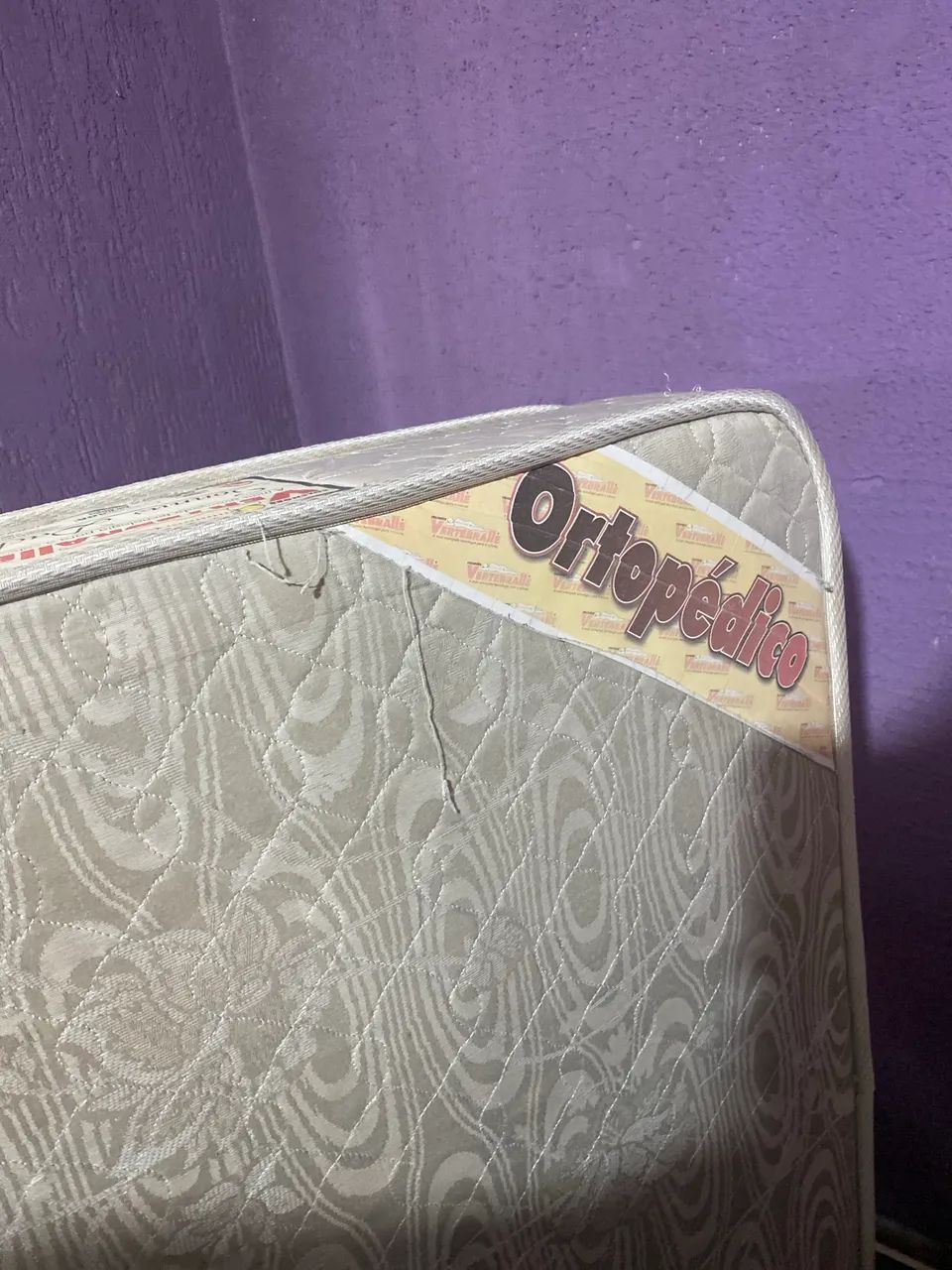 Cama box + base - Solteiro Ortopédica  - Foto 5