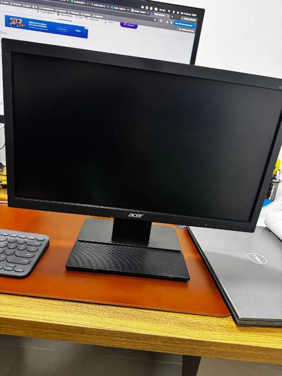 Monitor Acer 19.5 led preto