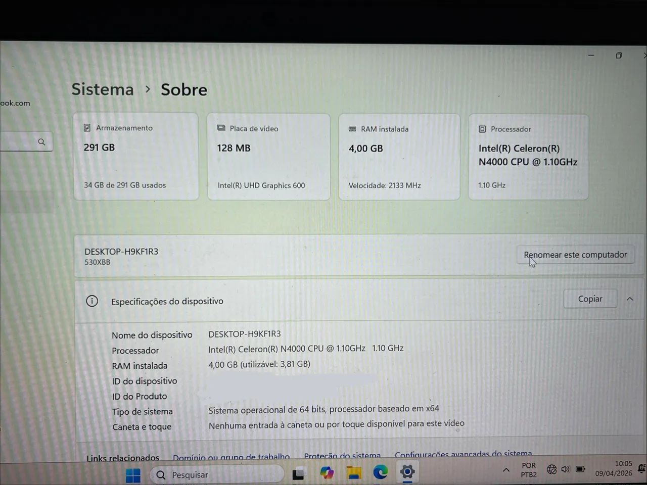 Notebook Samsung Flash (leia a descrição) - Foto 5