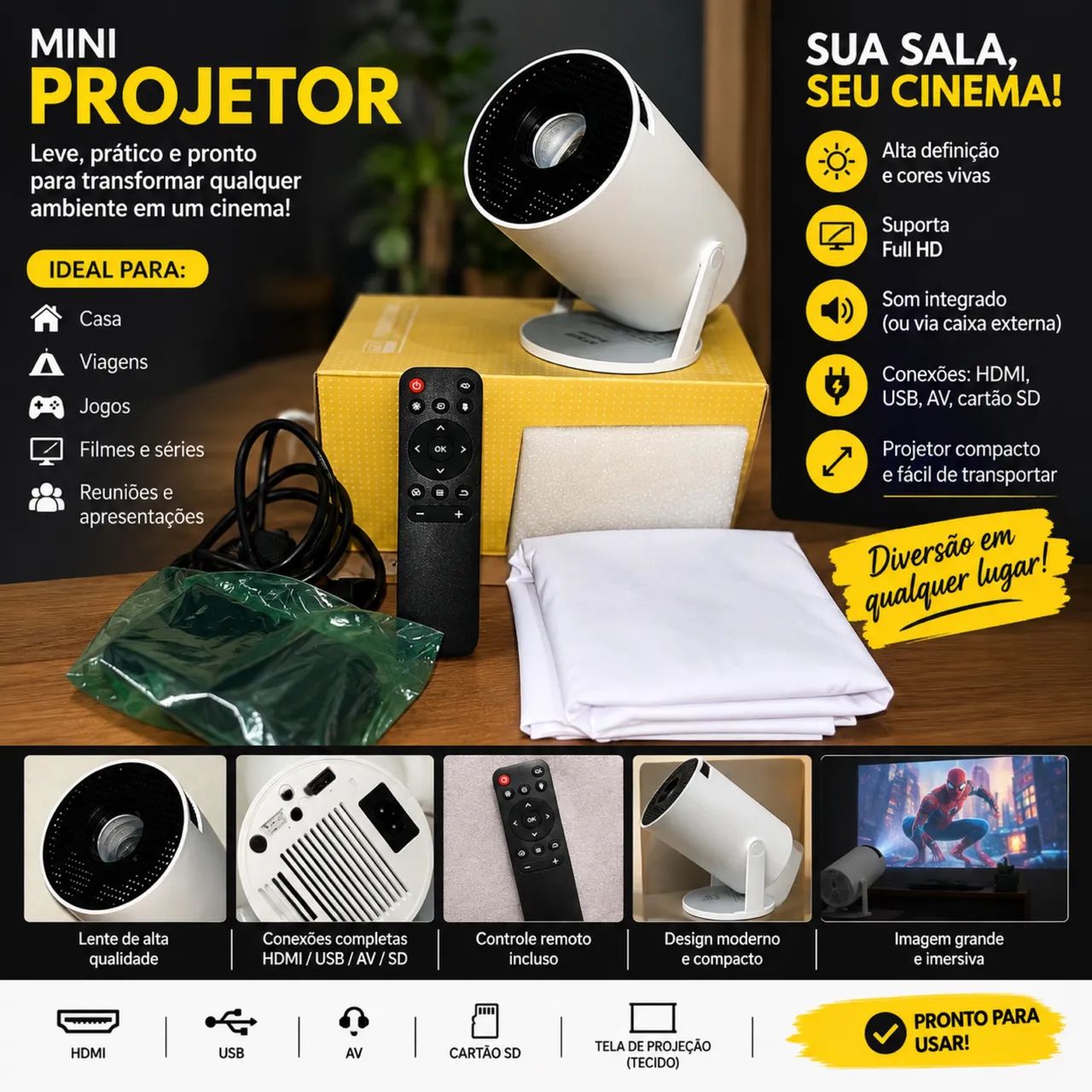 Projetor smart 