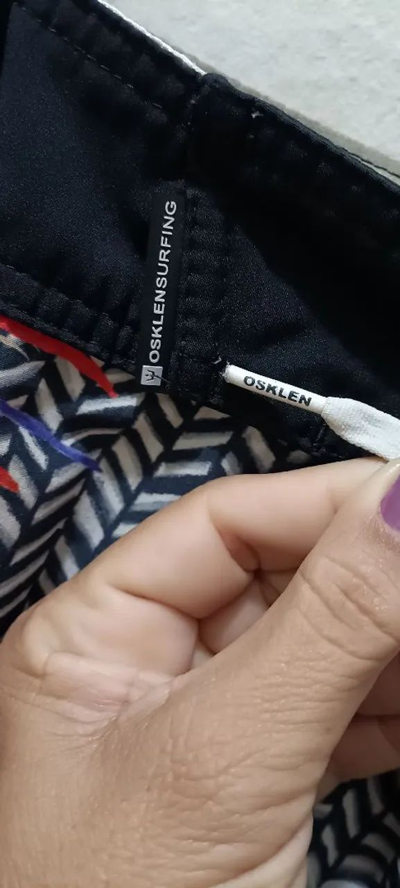 Bermuda masculina Osklen - Foto 3