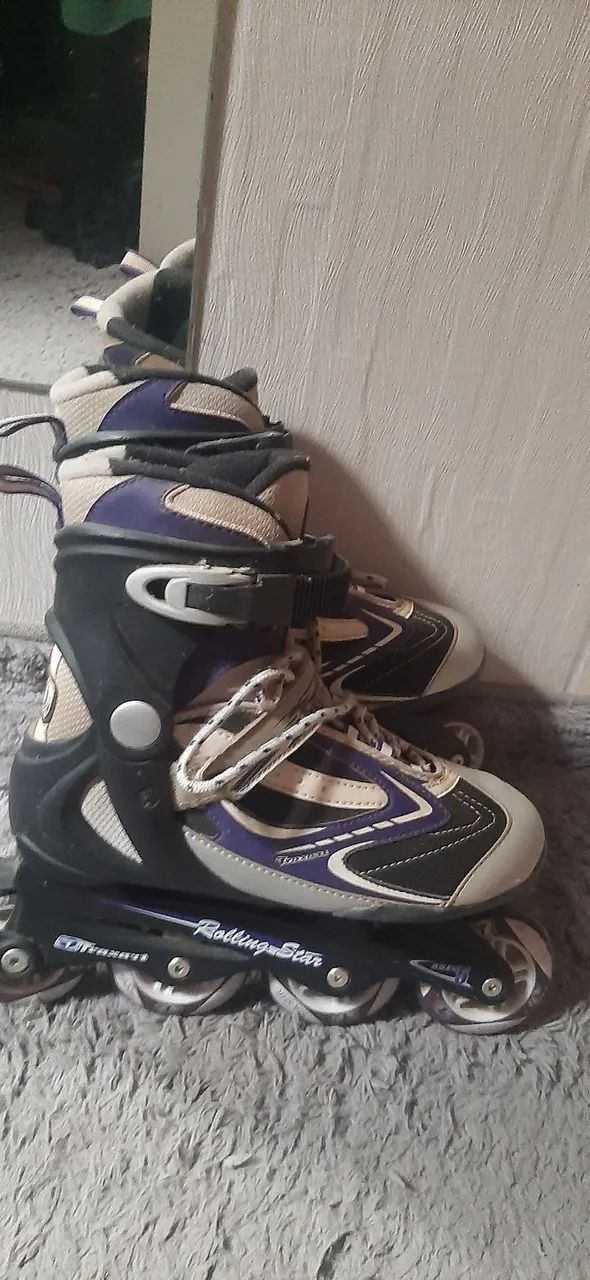 Patins semi novo para vender logo 