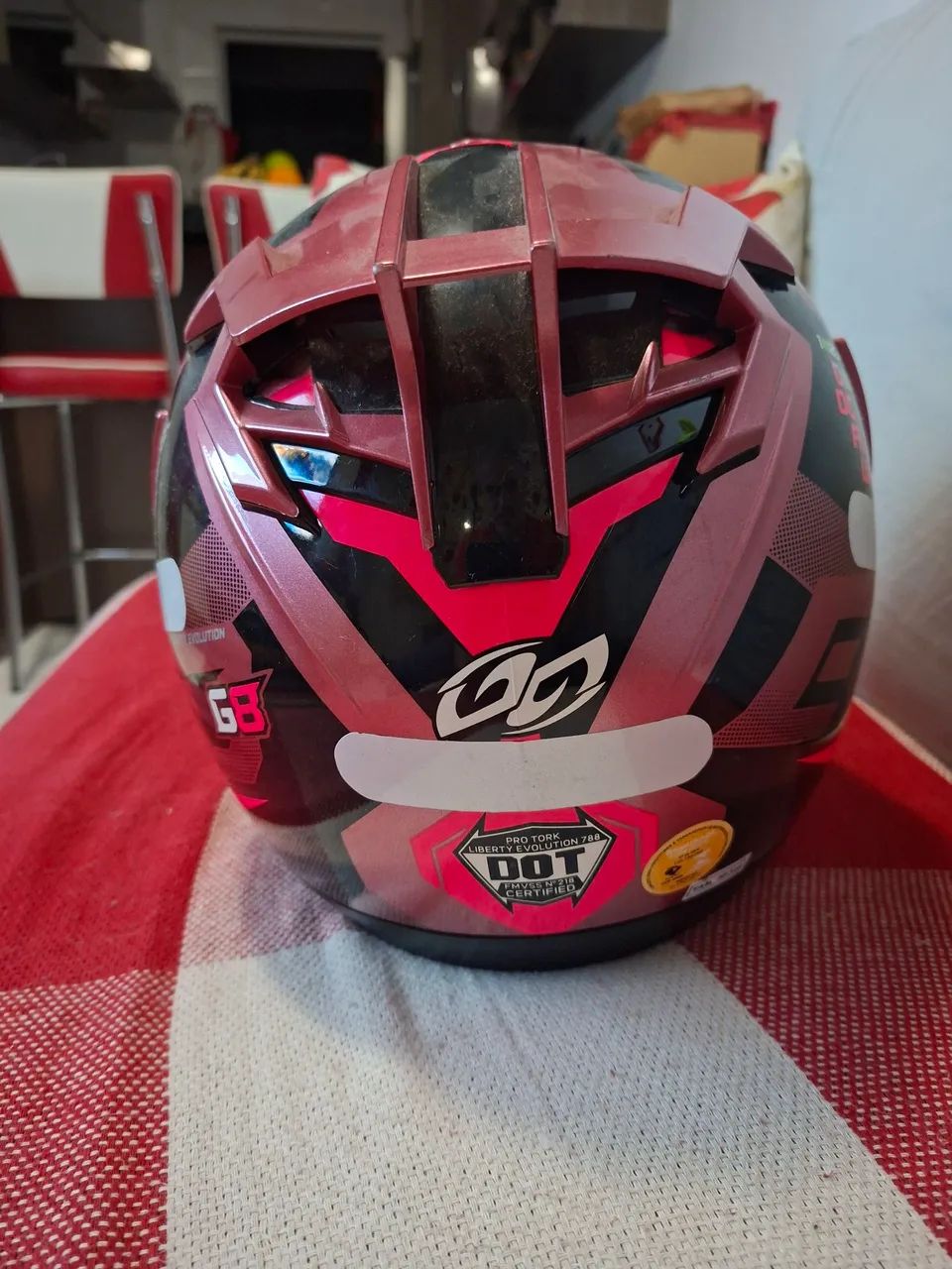 Capacete feminino Pro Tork Evolution G8, tam. 58 - Foto 3