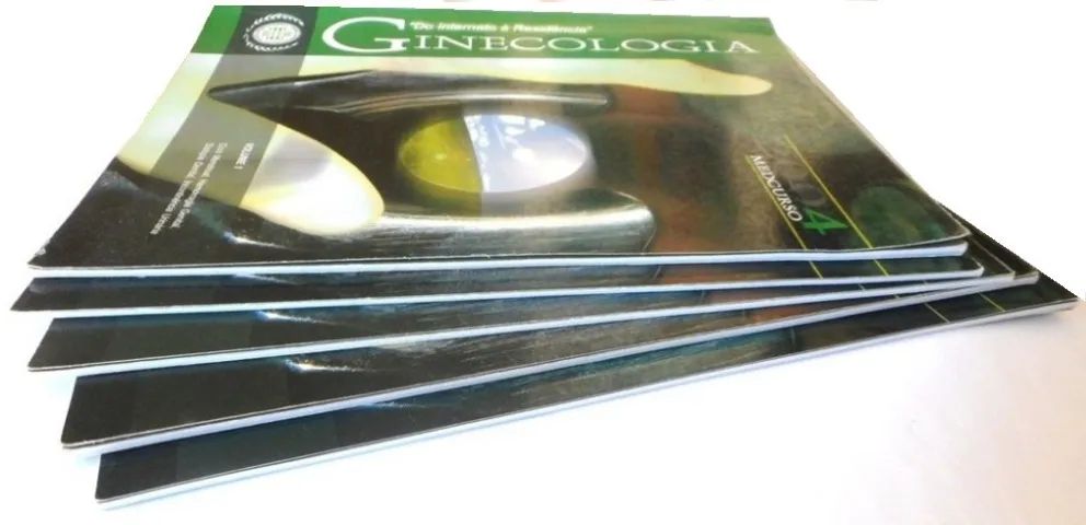 5 Apostilas Livros Medcurso Medgrupo Ginecologia 2004 Internato Residência Edit. Frattari - Foto 3