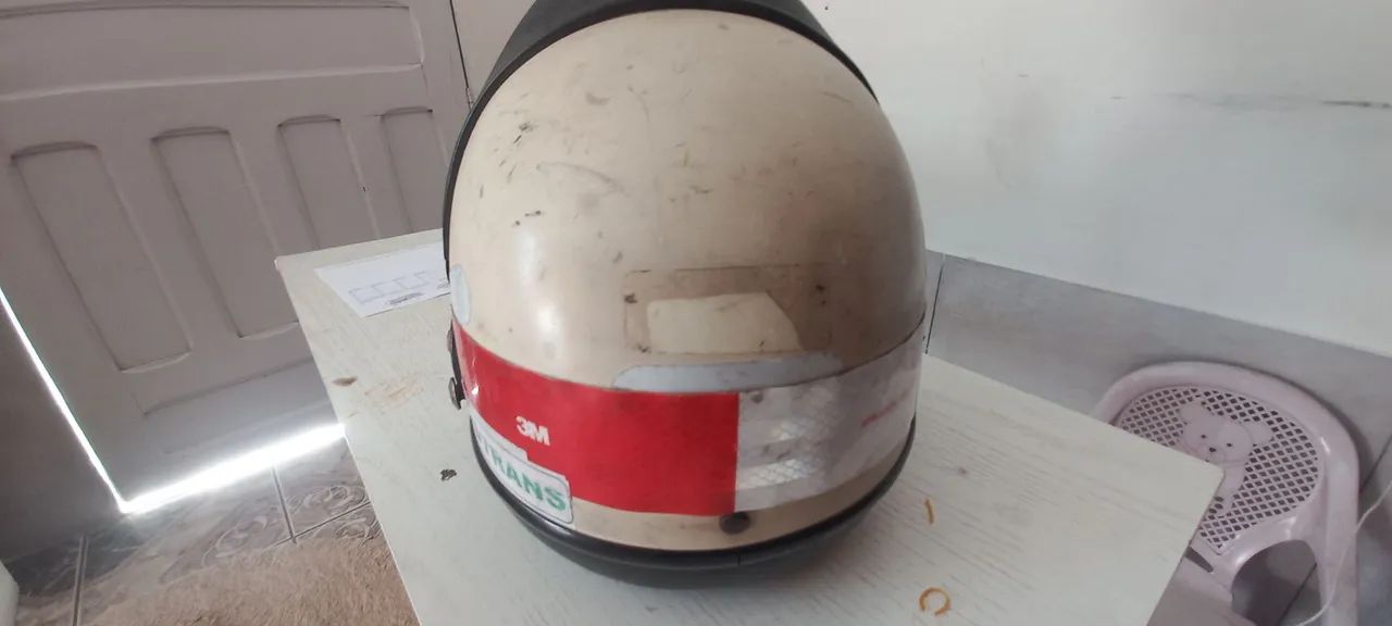 Capacete 58 em bom estado e mais barato do Acre - Foto 2