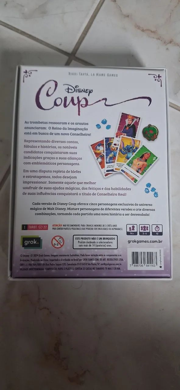 Coup Disney Board Game  - Foto 2