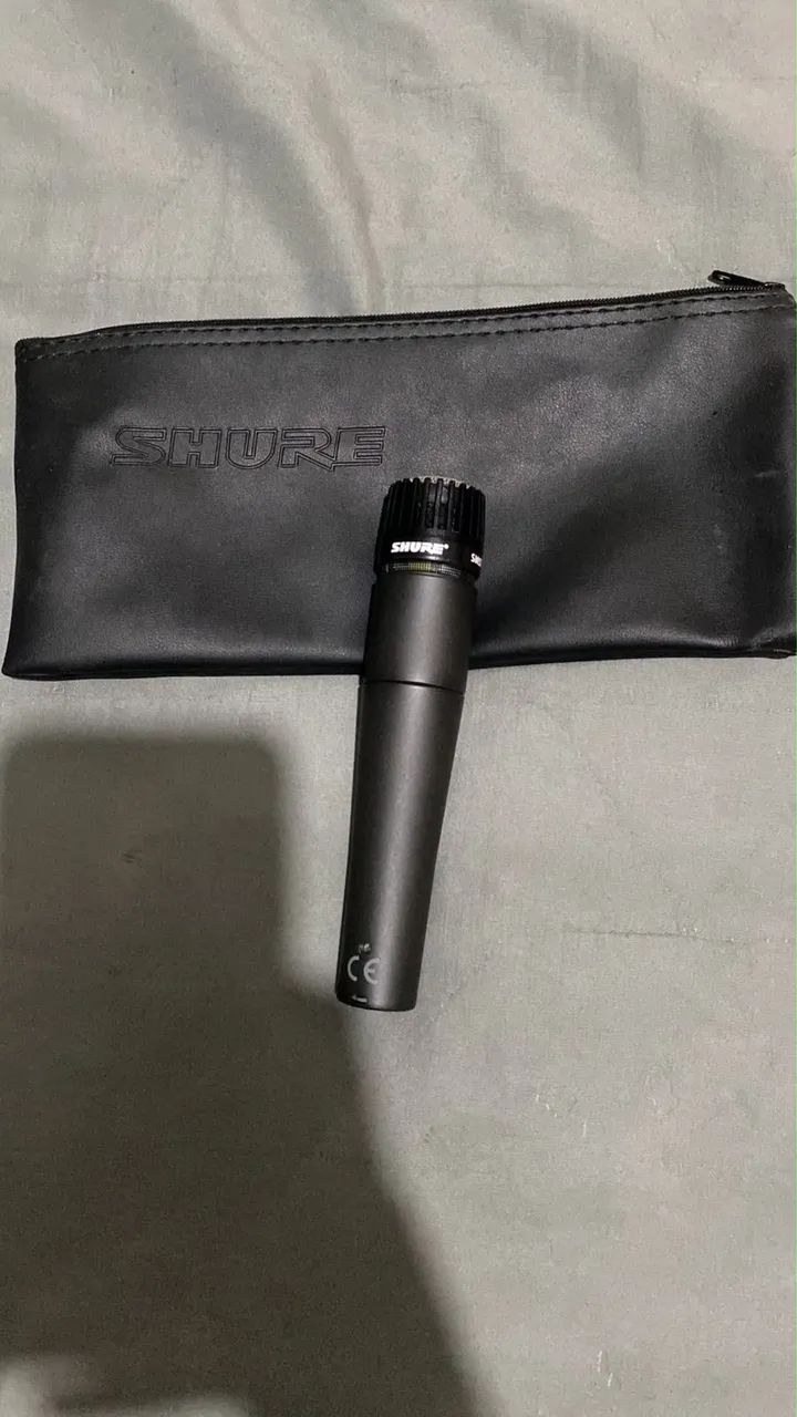 Microfone Dinâmico Shure Sm57 - Foto 4
