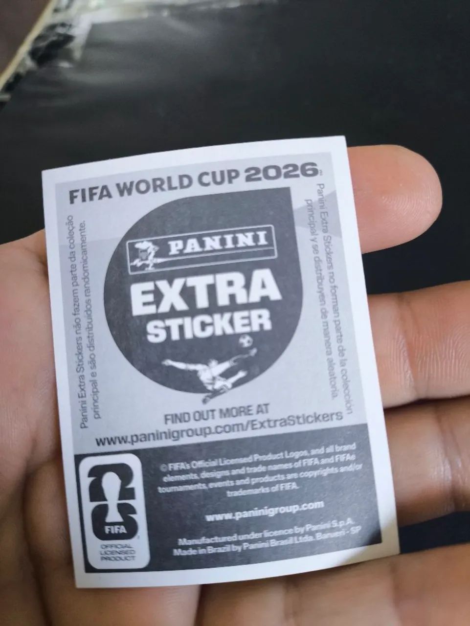 Figurinhas extra stivker Messi copa 2026 original  - Foto 2