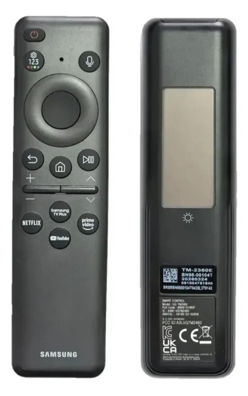 Controle remoto samsung solar  - Foto 2