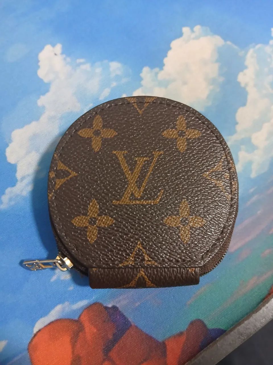 Vendo Original Porta-Moedas Redondo Louis Vuitton Raro  - Foto 4