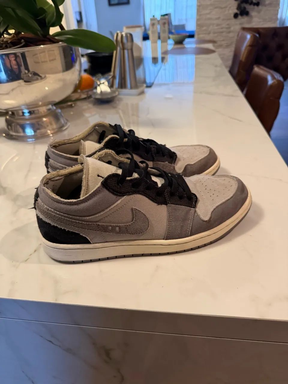 JORDAN 1 LOW SE CRAFT CEMENT GREY - Foto 2
