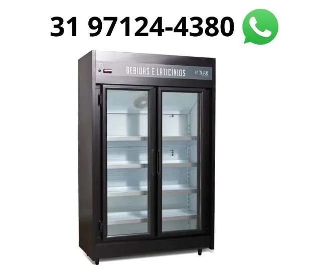 Geladeira Expositora 2 Portas Polar 220V 