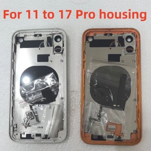 Carcaça para iPhone 11 com visual de iPhone 17 Pro - Foto 4