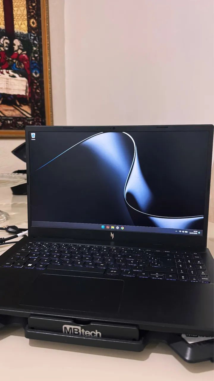 Notebook gamer acer nitro V15 rtx 3050 16gb - Foto 3