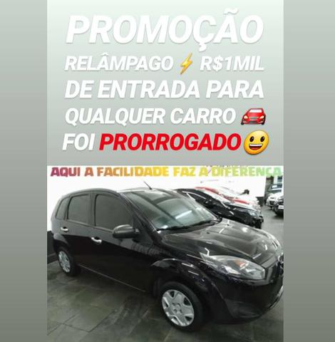 Ford/fiesta 1.0 2011 COMPLETO COM R$1MIL DE ENTRADA SÓ NA SHOWROOM AUTOMÓVEIS
