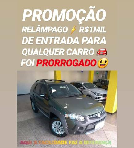Fiat/PALIO WEEKEND ADVENTURE 2014 COM R$1MIL DE ENTRADA SÓ NA SHOWROOM AUTOMÓVEIS