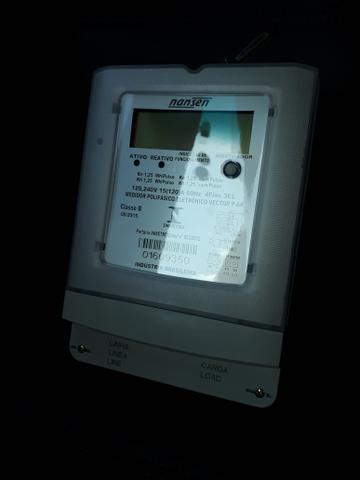 Medidor de energia trifasico Nansem