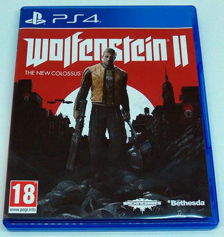 Wolfeinstein II jogo de Ps4