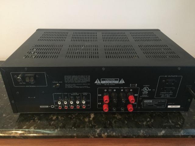 Amplificador Receiver de Áudio Teac Ag-790 200W 110v - Foto 6