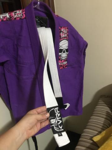 Kimono Kvera Feminino, tamanho F3, Roxo - Foto 5