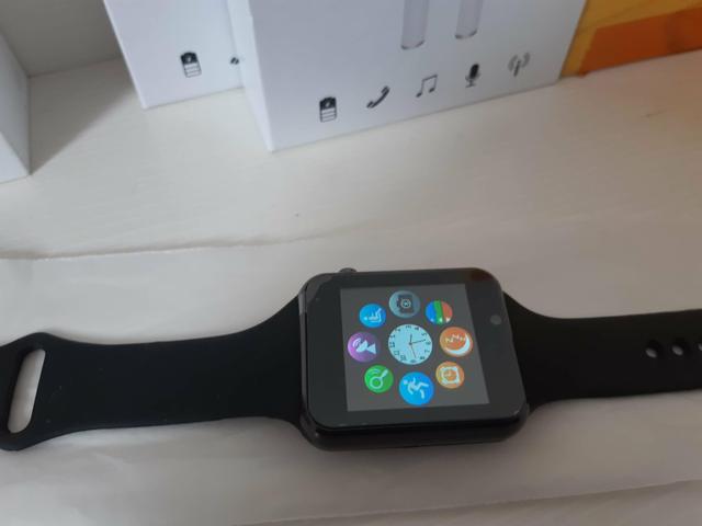 Relógio Smartwatch Com chip/sd Novo com Garantia - Foto 3