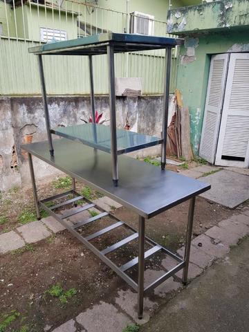 Mesas e Pias de Inox para Uso Comercial - Foto 3
