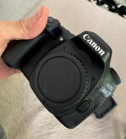 Canon 80D com capa camuflada - Foto 3