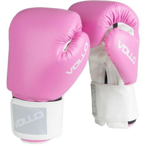 Luva box/ muay thai 14oz Rosa