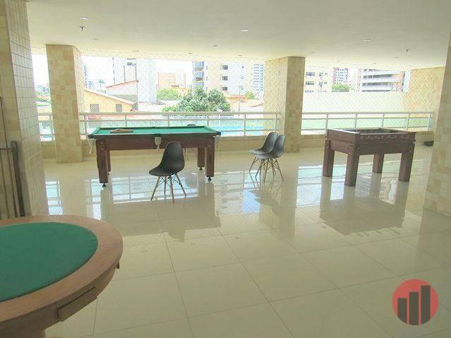 Apartamento com 3 dormitórios para alugar, 95 m² por R$ 1.800/mês - Fátima - Fortaleza/CE - Foto 9