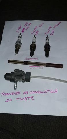 3 Vela para motos e uma torneira de combustível - Foto 4