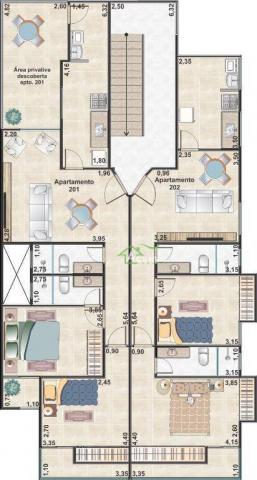 Cobertura com 3 dormitórios à venda, 135 m² por R$ 429.000 - Bom Pastor - Juiz de Fora/MG - Foto 7