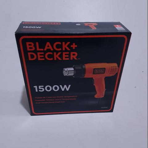 Soprador térmico Black & Decker 1500W - 127V - HG1500 - Novo com garantia