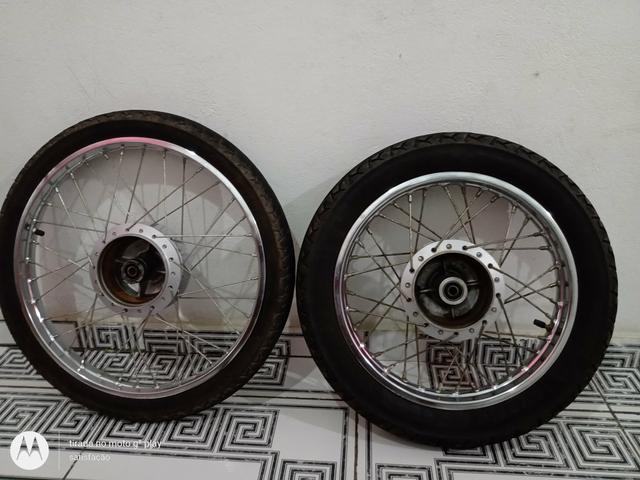 Vendo rodas da pop 110i - Foto 4