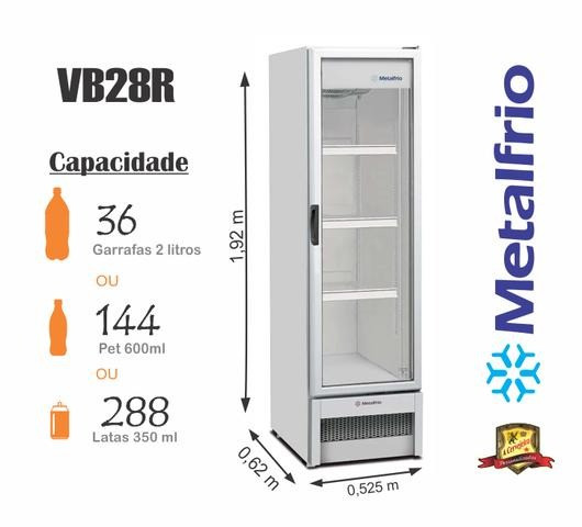 Geladeira Expositora Porta de Vidro Metalfrio - Foto 2