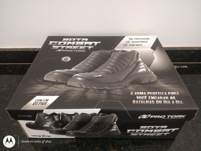 Bota motociclista Pro Tork Combat Street