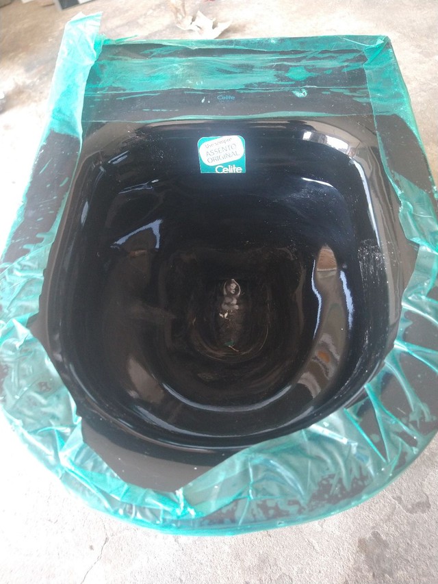 Vaso convencional smart preto celite  - Foto 2