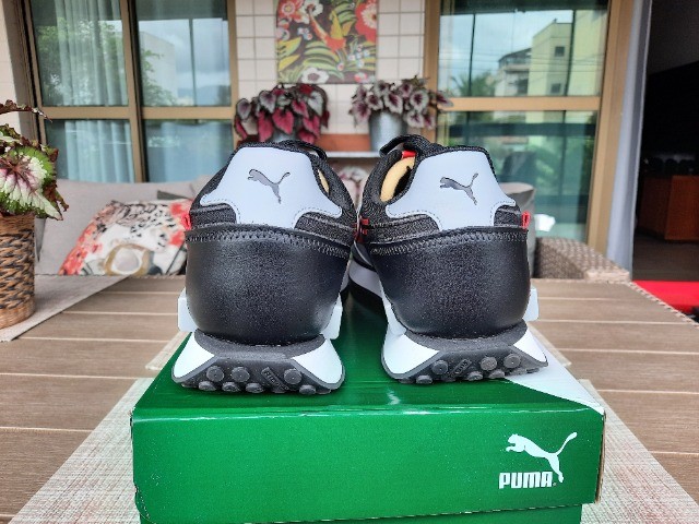 Tenis Puma Future Rider Twofold Sd Cor Cinza Vermelhas Tamanho Br 42 Semi Novo Roupas E Calcados Recreio Dos Bandeirantes Rio De Janeiro Olx
