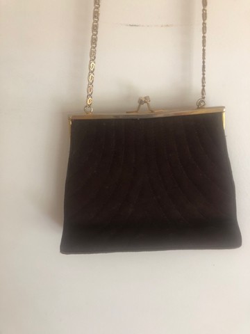 Bolsa de festa marrom 